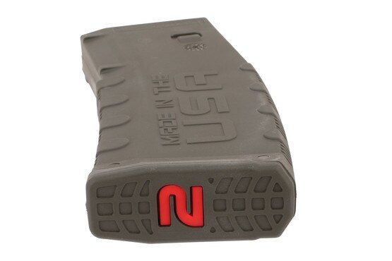 Amend2 Mod-2 AR-15 magazine features a push button removeable floor plate